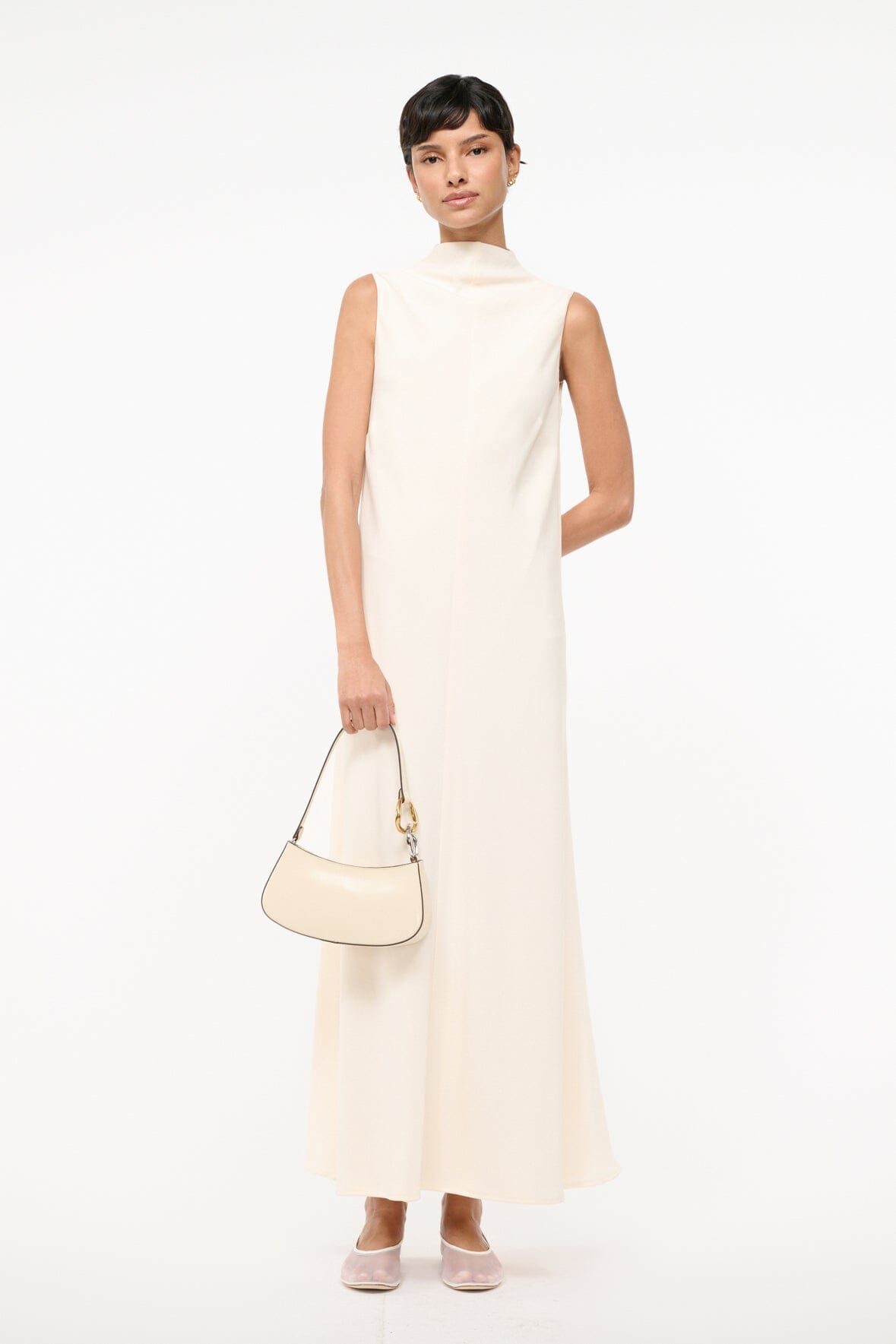 Staud Araya Dress Ivory Staud Araya Dress Ivory
