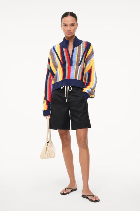 Go to CROPPED HAMPTON SWEATER MARKET STRIPE view 1