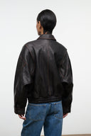 EUGENE LEATHER JACKET | DISTRESSED BROWN DISTRESSED BROWN / XS