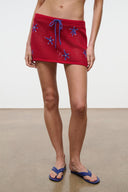 ZYA MINI SKIRT | PAINTED FOULARD PAINTED FOULARD / XS