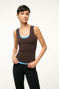 HERMOSA TANK | EARTH AQUA
