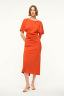 Image AMELIE MIDI DRESS | CAYENNE 4 of 6