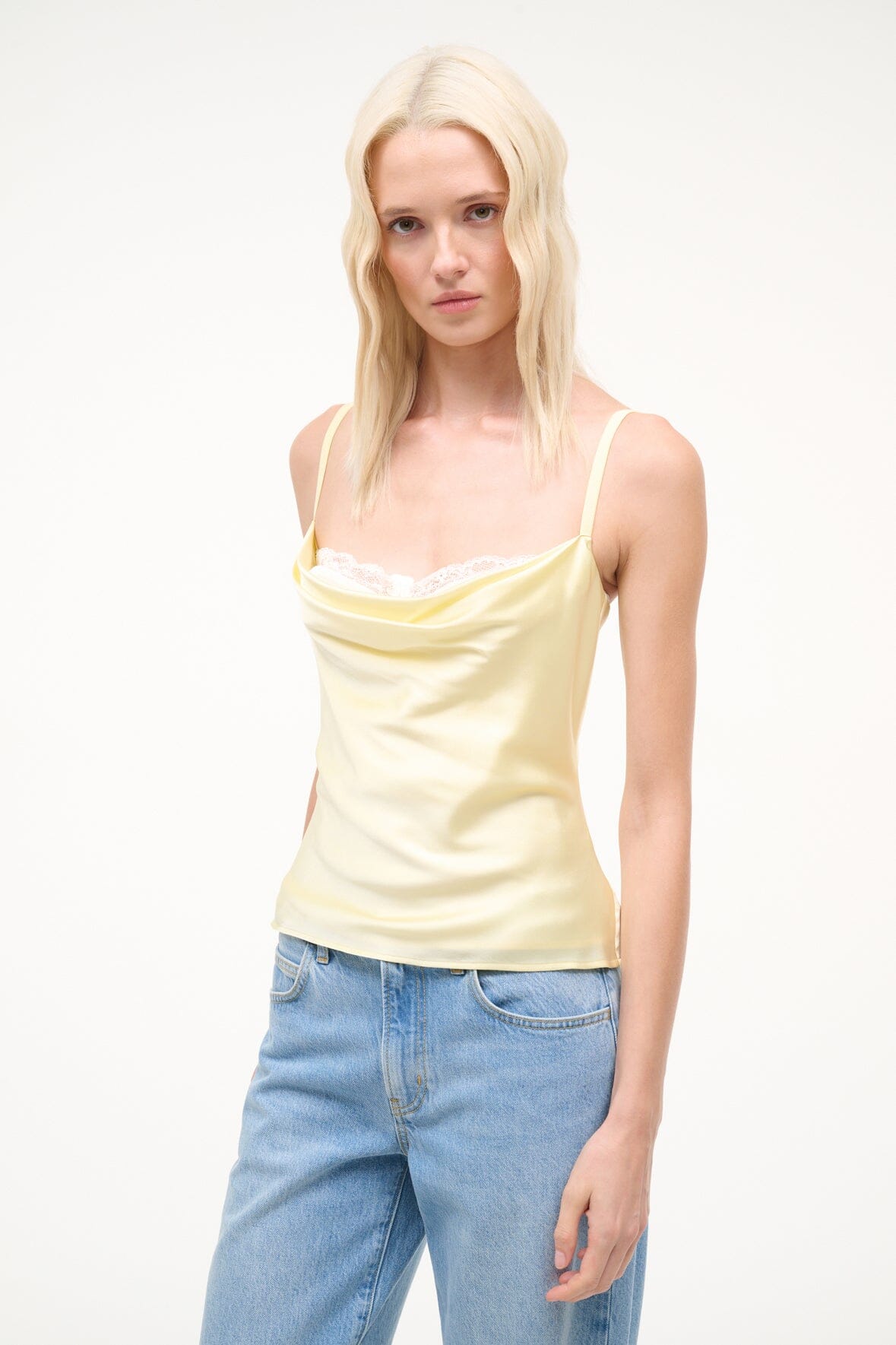 EVANGELINE SILK TOP