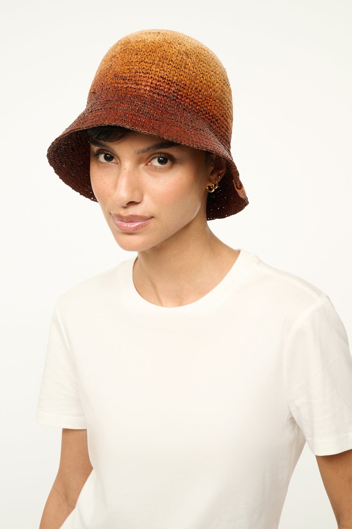 Image MEYERS CROCHET HAT | SAND OMBRE 4 of 6 and Clicking this image will trigger a zoom pop-up