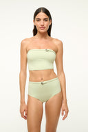 Image BELTED WAILEA BIKINI BOTTOM | PALE JADE 2 of 6