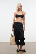 JUNO THONG | BLACK BLACK / 36