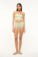 Image BELTED WAILEA BIKINI BOTTOM | PALE JADE 1 of 6