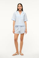 Image GABI SHIRT | SKY GINGHAM 2 of 6