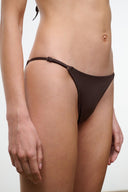 SISLEY STRING BIKINI BOTTOM | DARK CHOCOLATE DARK CHOCOLATE / XS