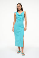 Image VIENNA COVERUP DRESS | TEAL 5 of 6