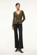 Image CARGO CASHMERE SWEATER | DARK OLIVE 4 of 6