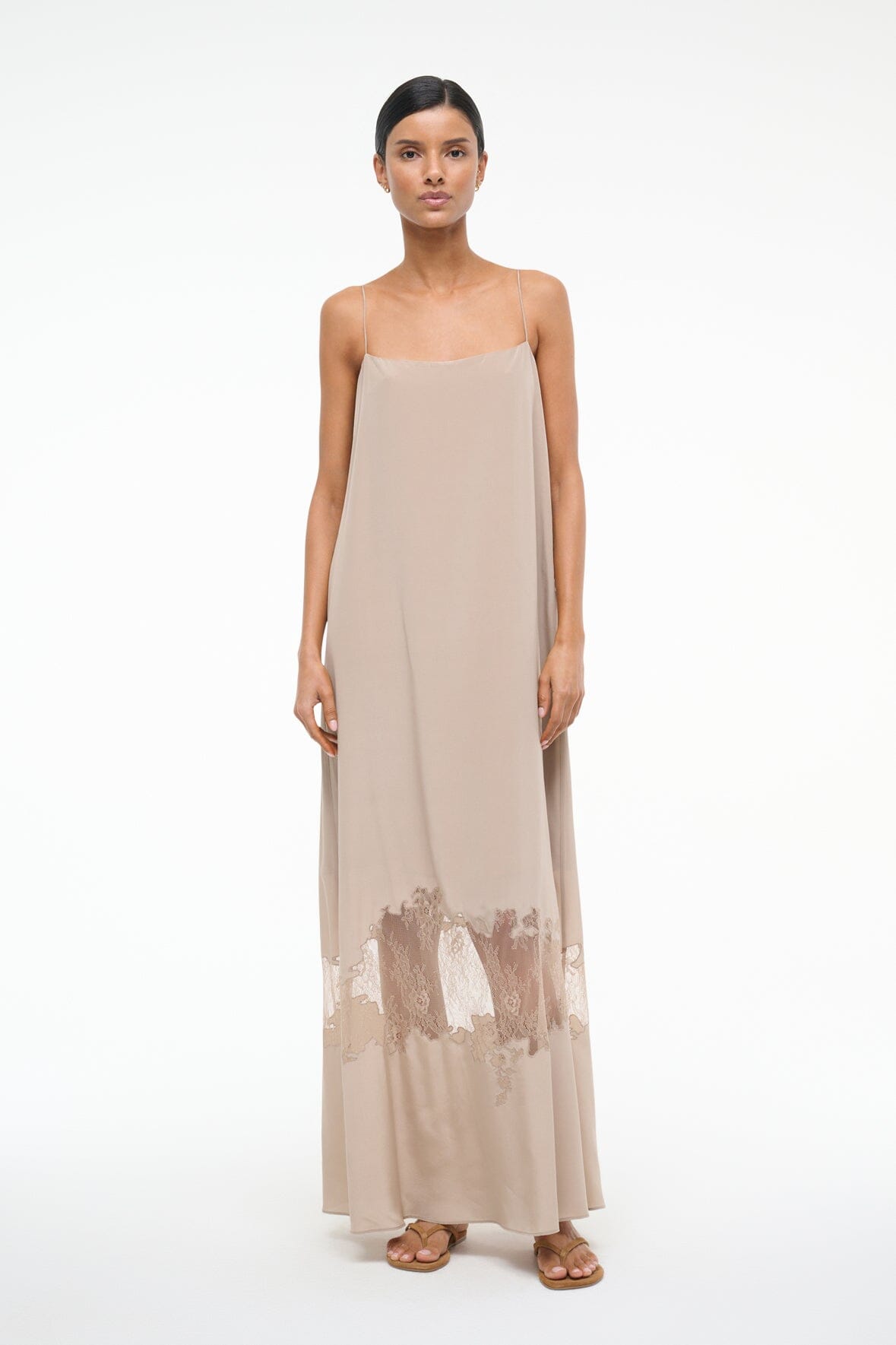 DELFINA SILK DRESS | DUNE
