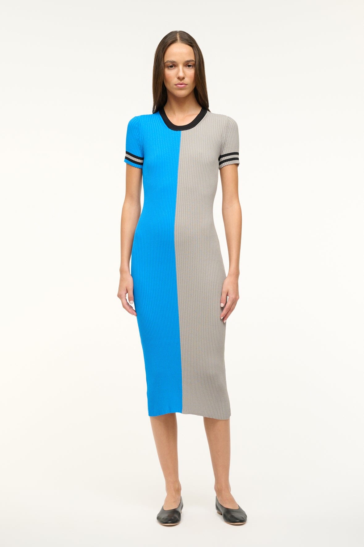 Image THE STAUD NFL COLLEEN DRESS | LIONS 1 of 7 and Clicking this image will trigger a zoom pop-up