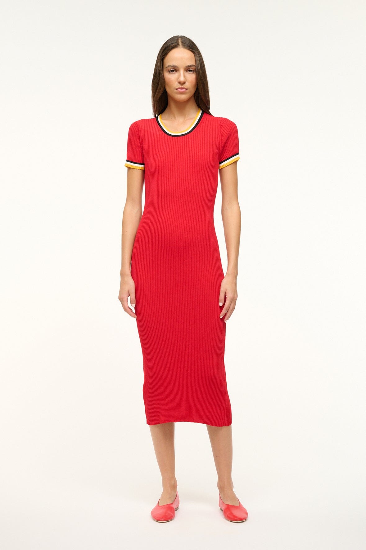 Image THE STAUD NFL COLLEEN DRESS | 49ERS 1 of 7 and Clicking this image will trigger a zoom pop-up