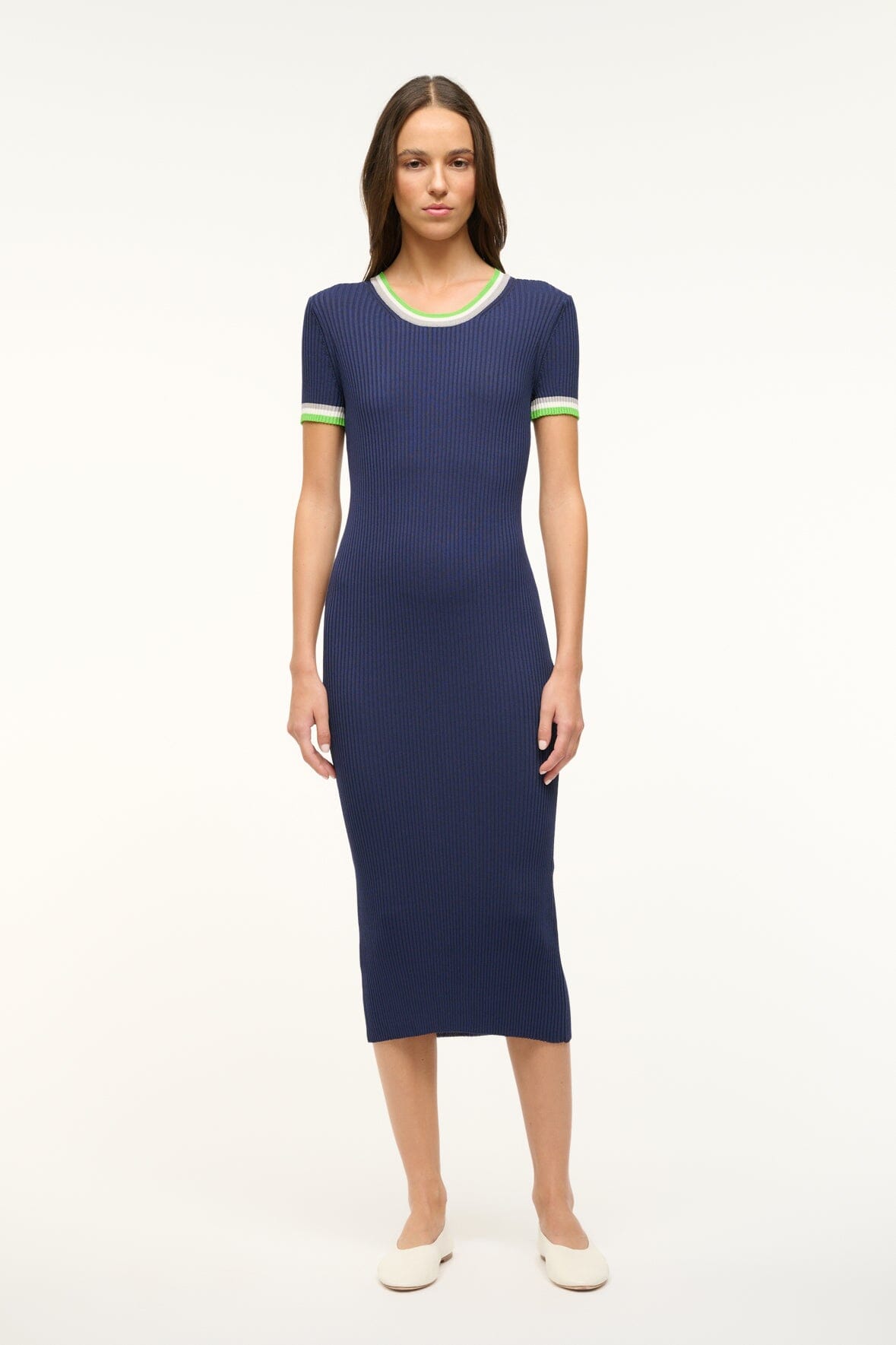 Image THE STAUD NFL COLLEEN DRESS | SEAHAWKS 1 of 7 and Clicking this image will trigger a zoom pop-up