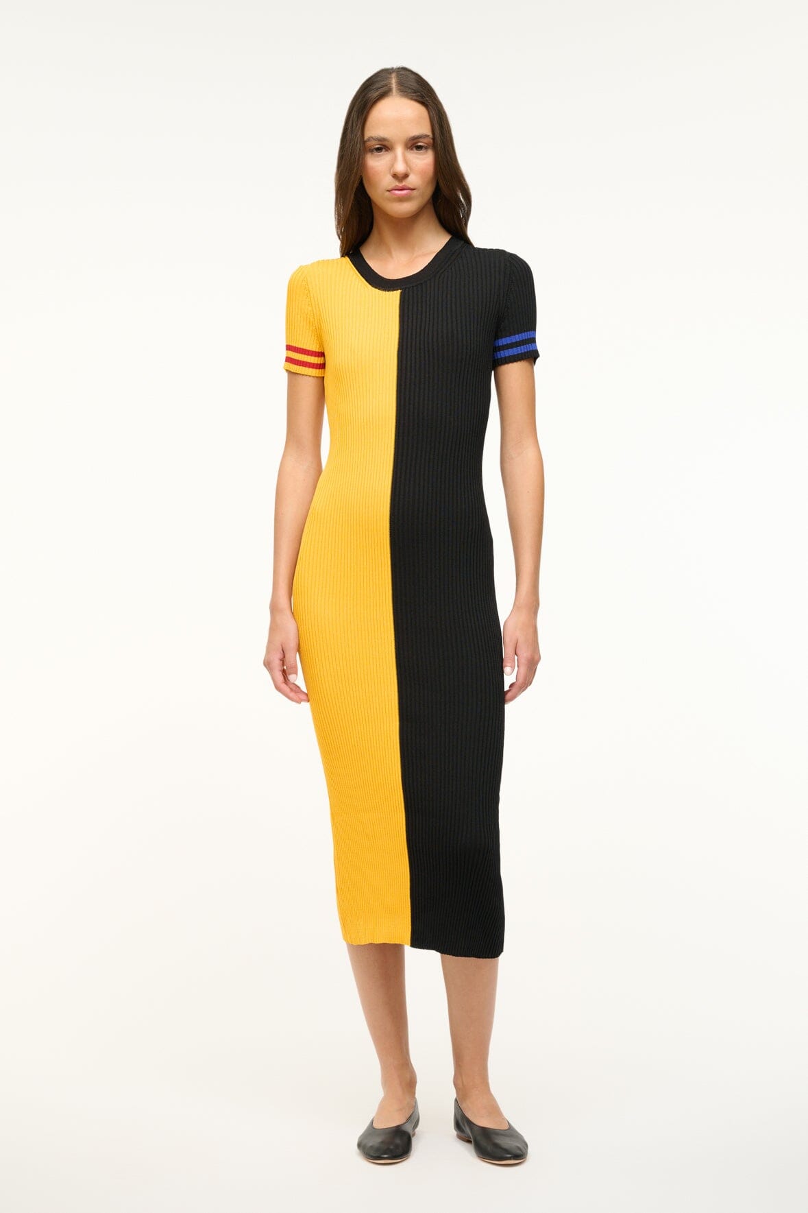 Image THE STAUD NFL COLLEEN DRESS | STEELERS 1 of 5 and Clicking this image will trigger a zoom pop-up