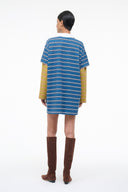 IVAR DRESS | CHARTREUSE STRIPE NAUTIC STRIPE