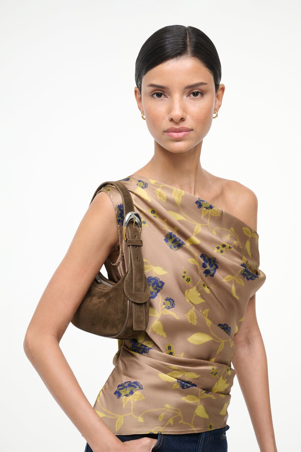 Image OWEN BAG | TRUFFLE SUEDE 2 of 7 and Clicking this image will trigger a zoom pop-up