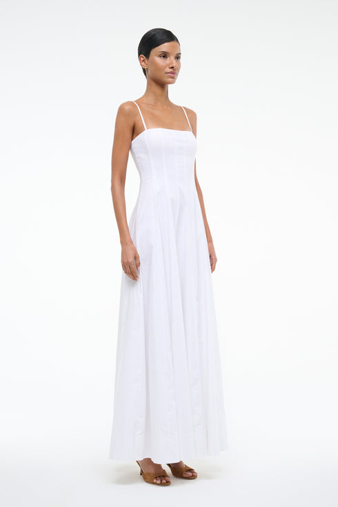 Go to WYLIE MAXI DRESS WHITE view 2