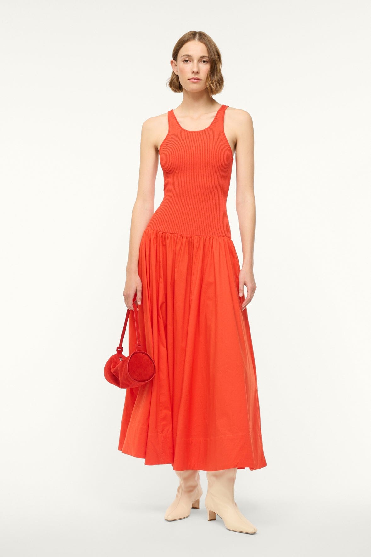 Image YAMILA DRESS | CAYENNE 4 of 6 and Clicking this image will trigger a zoom pop-up