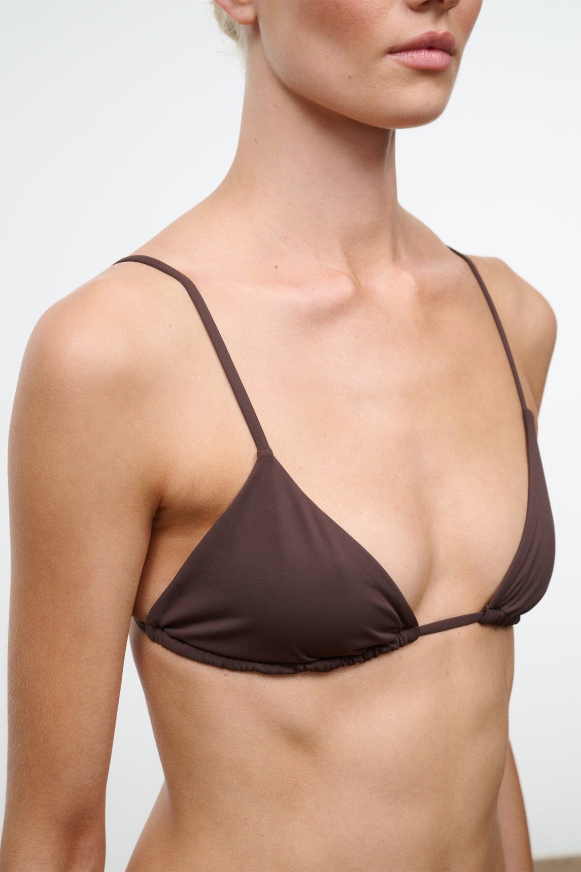 ALEXIS BIKINI TOP DARK CHOCOLATE