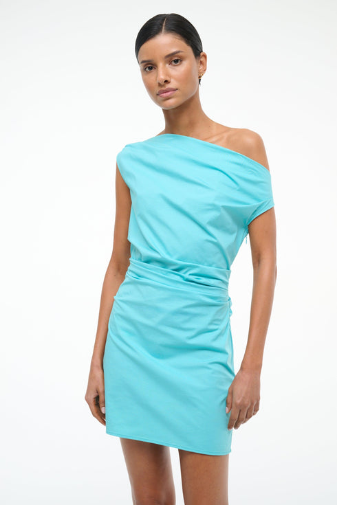 Go to PHARE MINI DRESS TEAL view 2