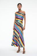 Image PHARE SILK DRESS | MARKET STRIPE 3 of 6