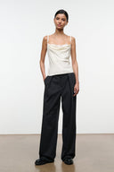 EVANGELINE TOP | IVORY SILK IVORY / 4