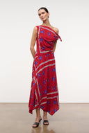 PORTIA DRESS | PAINTED FOULARD PAINTED FOULARD / 4