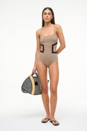 Image HAIKU ONE PIECE | TAUPE BLACK 1 of 7
