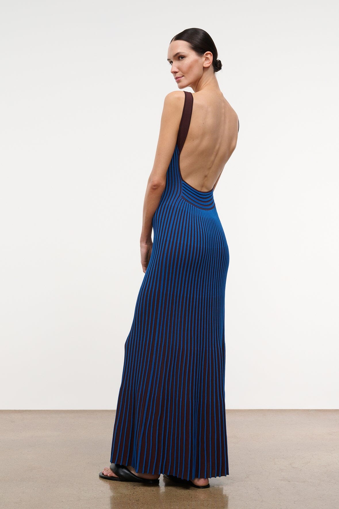 staud claretta pleated maxi dress Staud Claretta Dress by Staud