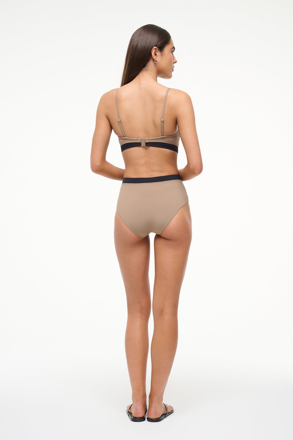 Image HAIKU ONE PIECE | TAUPE BLACK 3 of 7 and Clicking this image will trigger a zoom pop-up
