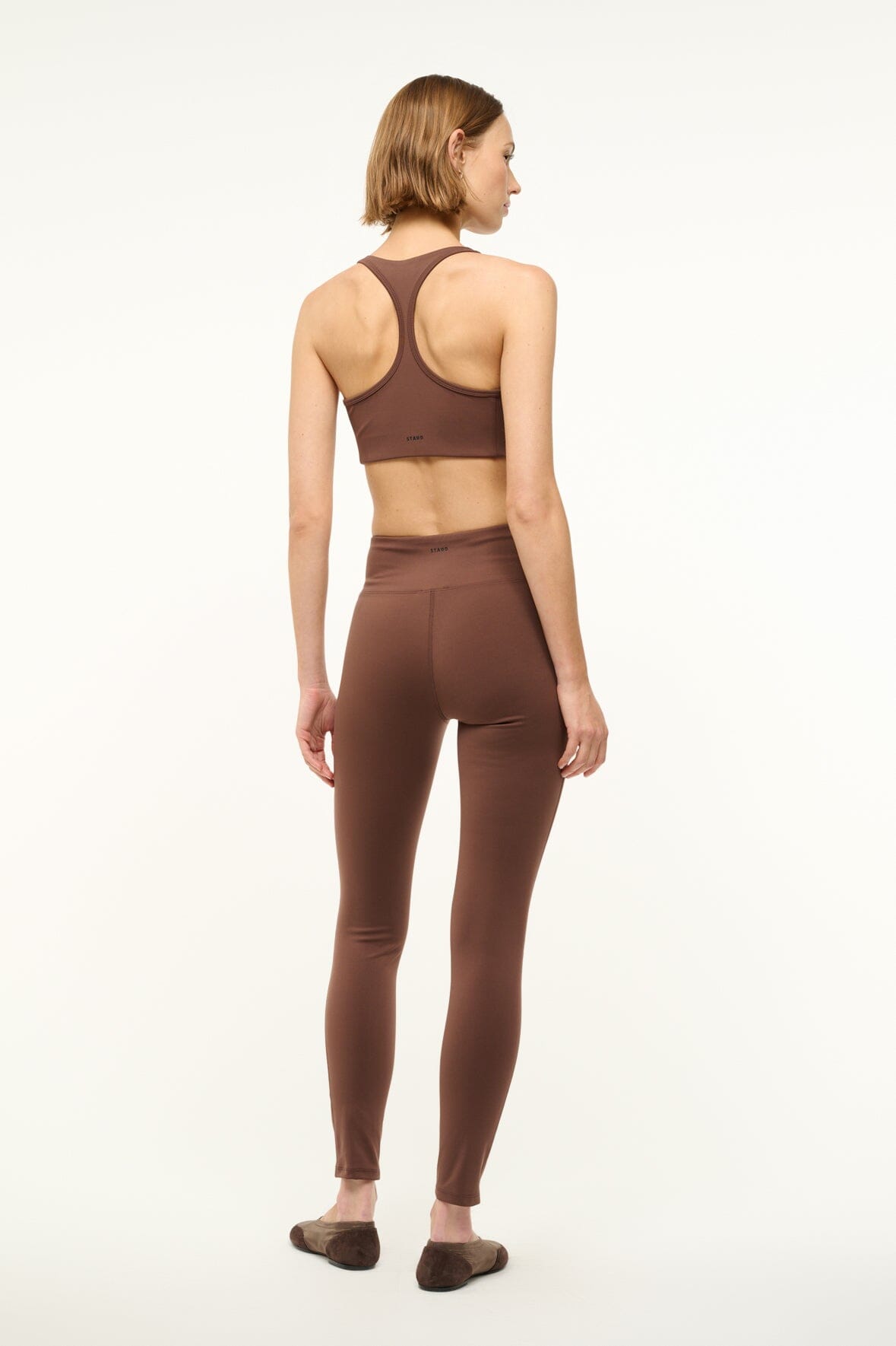 Image PULSE LEGGING | DARK OAK 4 of 5 and Clicking this image will trigger a zoom pop-up