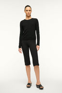 Image MIDNIGHT CASHMERE CARDIGAN | BLACK 2 of 6