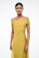 Image CHEYENNE DRESS | CHARTREUSE 3 of 5