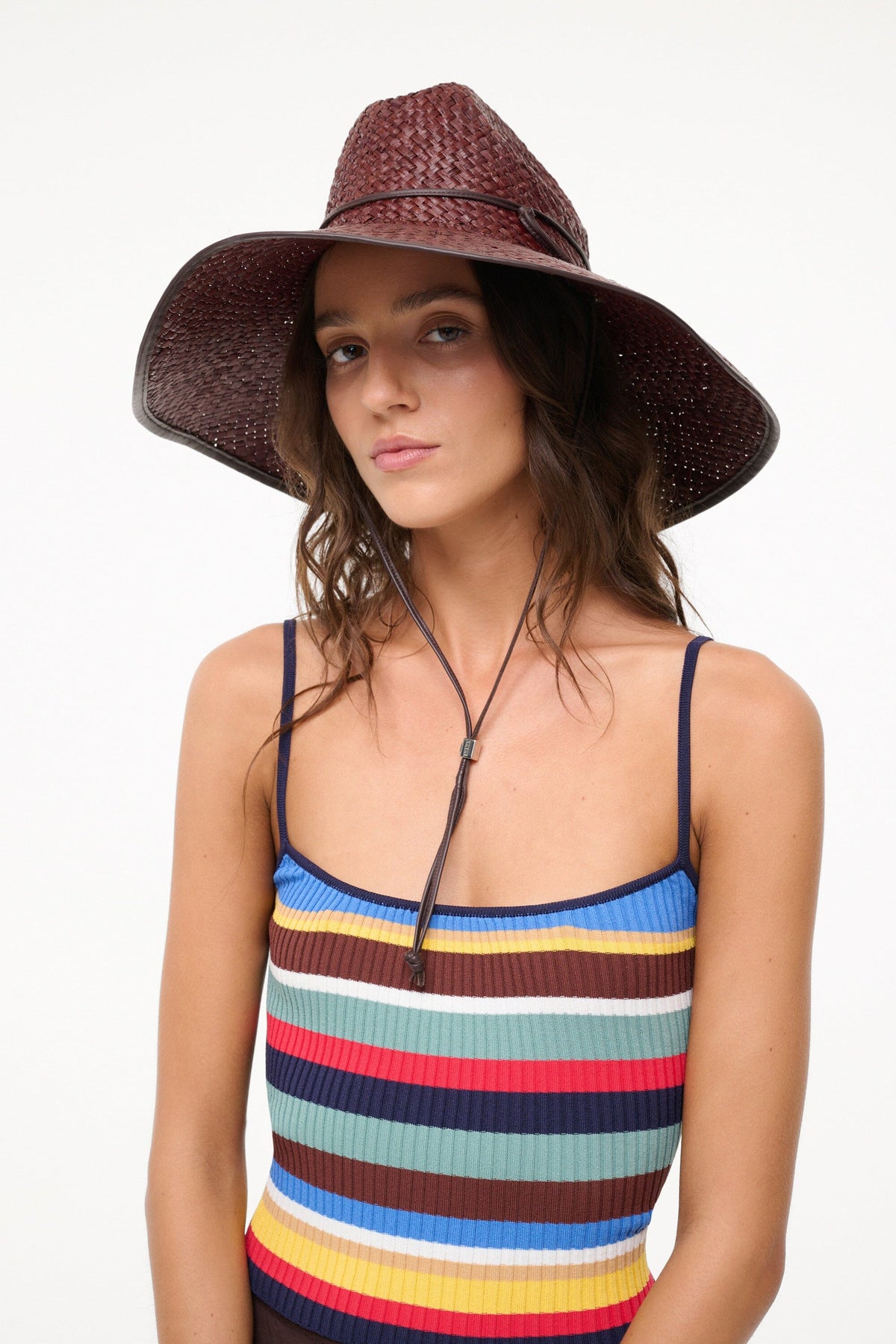 Image COVE HAT | ESPRESSO 2 of 7 and Clicking this image will trigger a zoom pop-up