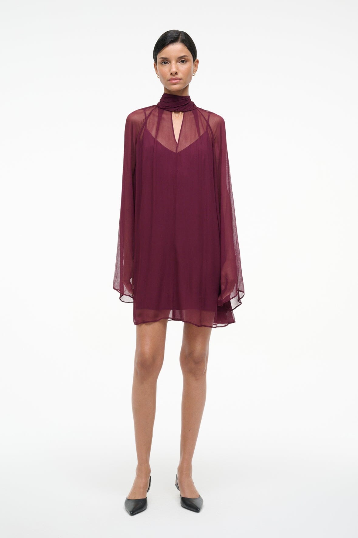 Image ESTHER MINI DRESS | SYRAH 5 of 7 and Clicking this image will trigger a zoom pop-up