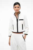 Image JETER JACKET | IVORY BLACK 3 of 8