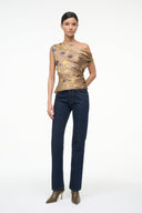 Image PHARE SILK TOP | VINTAGE FLORAL 5 of 6