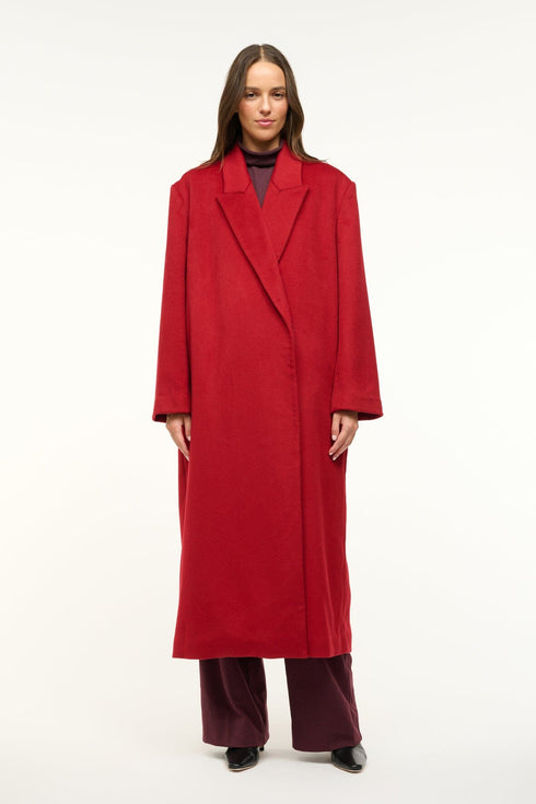 Go to SERGE COAT ROUGE view 1