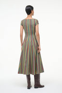 Image SHORT SLEEVE WELLS DRESS | TRAILBLAZER STRIPE 4 of 7