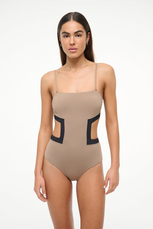 Go to HAIKU ONE PIECE TAUPE BLACK view 2
