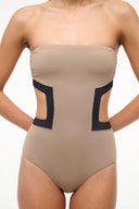 Image HAIKU ONE PIECE | TAUPE BLACK 7 of 7