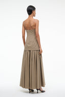 Image ARI DRESS | TAUPE 3 of 6