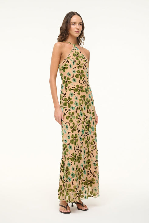 Go to CUBISM DRESS MOSS FLORAL TAPESTRY view 2