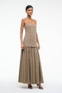 Image ARI DRESS | TAUPE 4 of 6