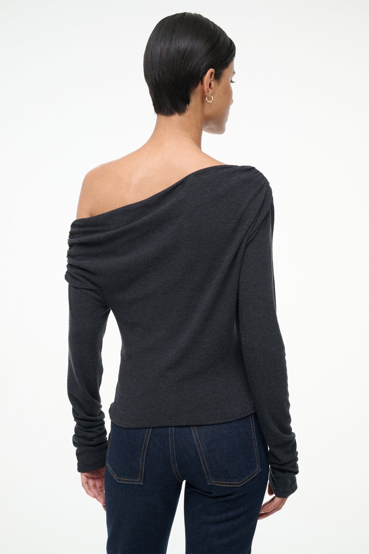 Image PHILOMENA TOP | CHARCOAL 4 of 5 and Clicking this image will trigger a zoom pop-up