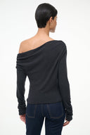 Image PHILOMENA TOP | CHARCOAL 4 of 5