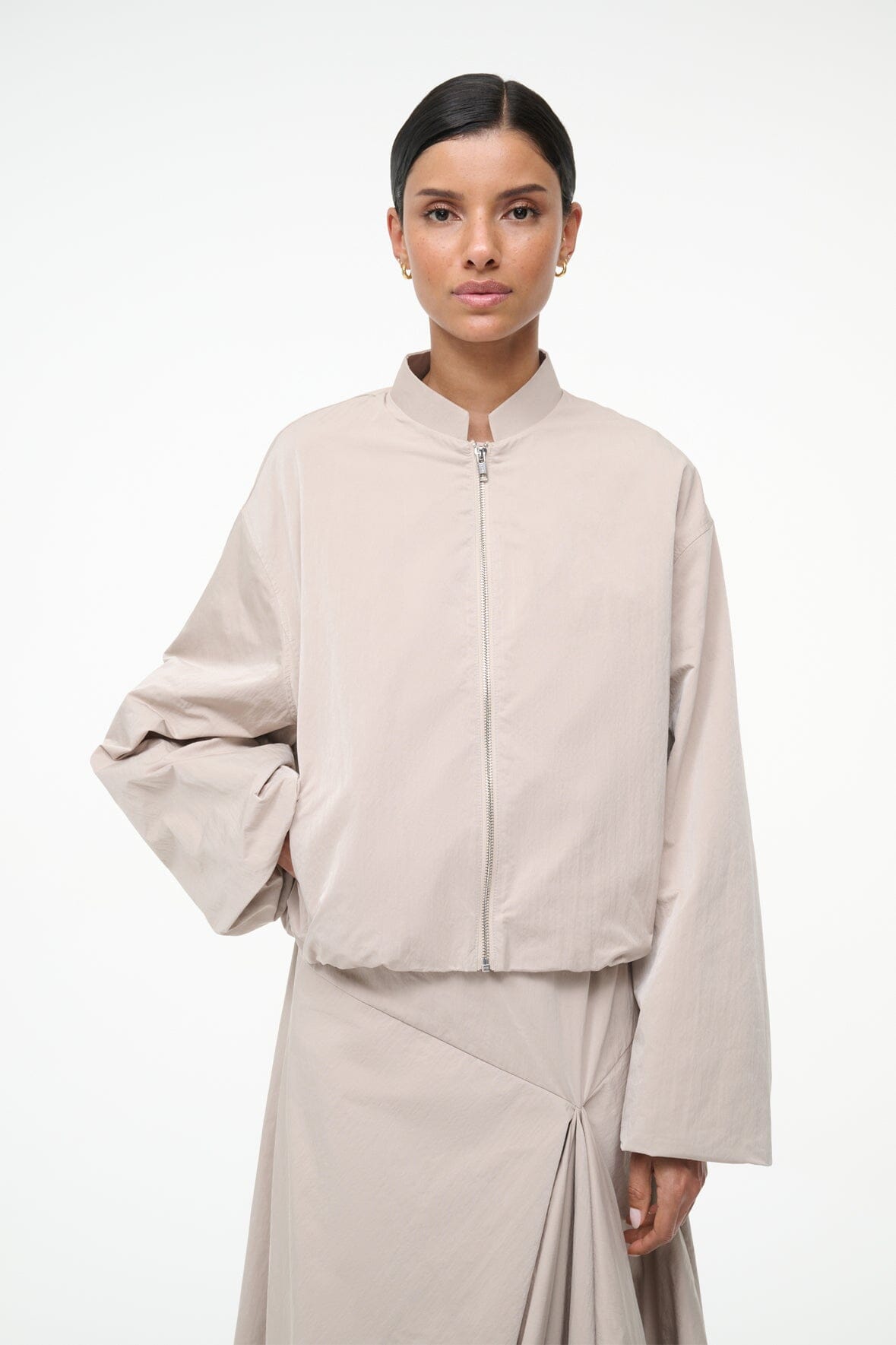 Image SAGUARO JACKET | FAWN 2 of 6 and Clicking this image will trigger a zoom pop-up