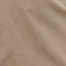 Taupe woven fabric close-up with a smooth, matte texture